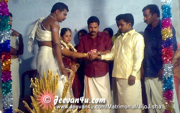 Jijo Jisha Marriage Photographs